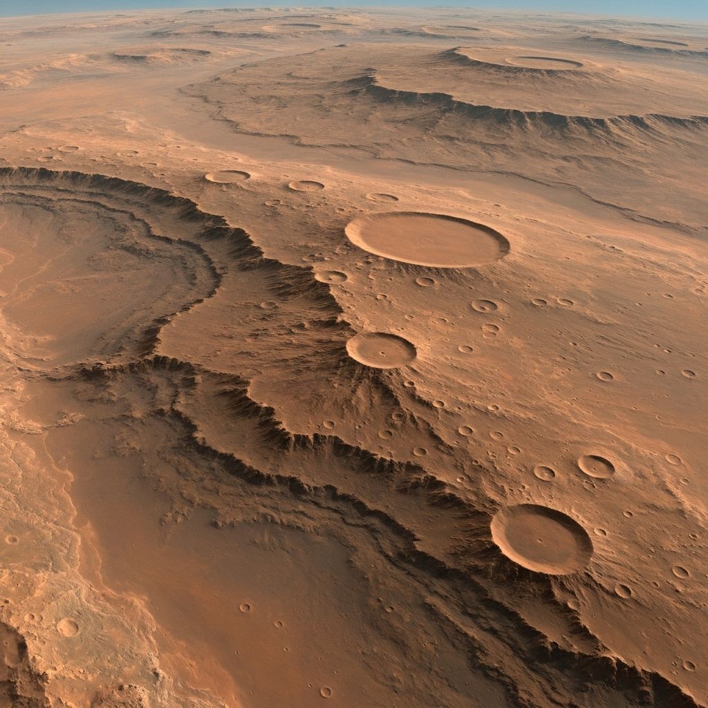 Mars surface detail